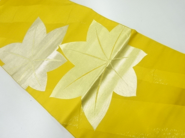 JAPANESE FUKURO OBI / WOVEN BAMBOO